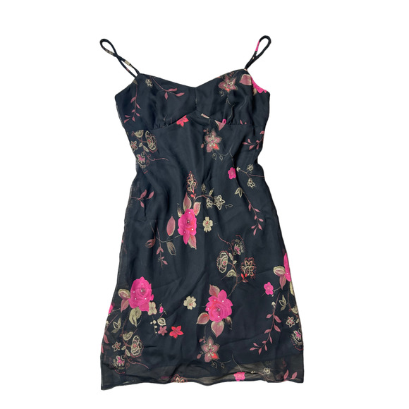 All that jazz sleeveless mini dress floral dress size Medium - Picture 1 of 4
